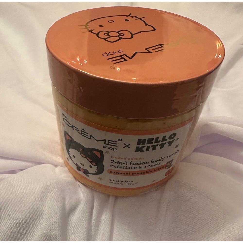 The Créme Shop x Hello Kitty limited edition 2-in-1 fusion body scrub